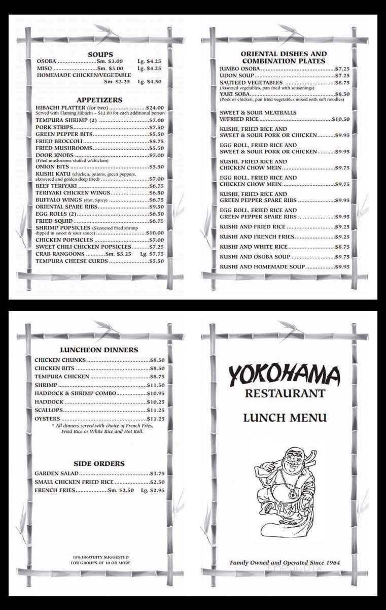 Yokohama Restaurant - Gorham, NH