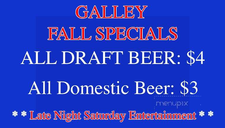 Galley Restaurant & Bar - Westport, NY