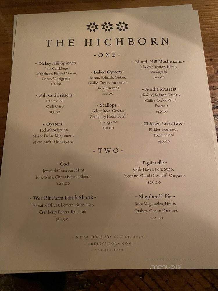 THE HICHBORN - Stockton Springs, ME