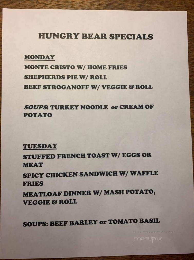 Hungry Bear - Plattsburgh, NY